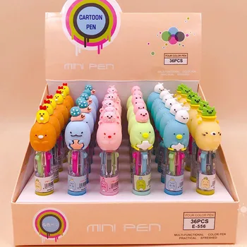 

Mini Sumikko Gurashi 4 Colors Ballpoint Pen Cartoon Animal ball pens School Office writing Supplies Stationery Gift