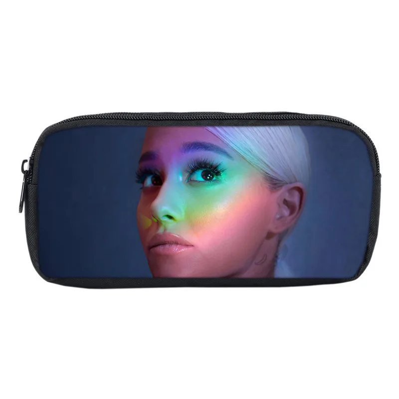 21 Чехол для карандашей Mochila Ariana Grande, школьные принадлежности для детей, канцелярские принадлежности, чехол для хранения с 3D принтом, косметический Чехол, косметичка, сумки - Цвет: 21