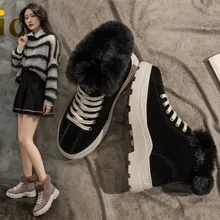 Новинка года; сезон осень-зима; бархатные женские ботинки в британском стиле; Женская Корейская Студенческая спортивная обувь для ходьбы ZZ-80