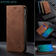 Роскошный чехол книжка из джинсовой кожи для Xiaomi Mi 10 9 9t Cc9 Pro Cc9e Redmi