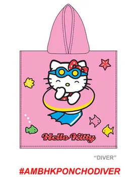 

Hello Kitty diver 100% COTTON Poncho