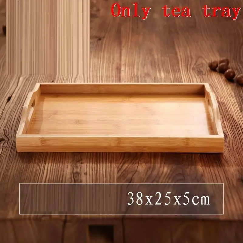 Bandeja Para Servir Keukenhulpjes Juego De Te Chino Serviertablett церемония пуэр бамбуковый держатель для кунг-фу китайский чайный поднос - Цвет: Number 5