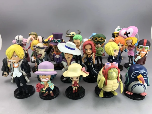 Bandai One Piece Action Figure Versione Teatro Autentica Versione Q Ex Cashapou Serie Wcf Luffy Chopper Ace Nami Sabo Model Toy