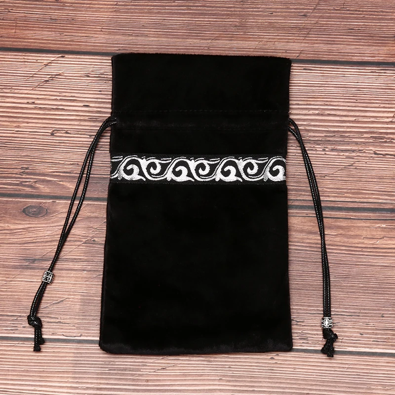 Tarot card velvet cloth bag game card bag jewelry beam pocket mobile power bag kit bag small bag