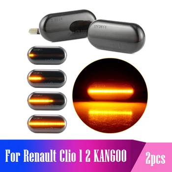 

For Renault Clio 1 2 KANGOO MEGANE ESPACE TWINGO MASTER LED Dynamic Side Indicator Marker Signal Light Lamp Sequential Flashing