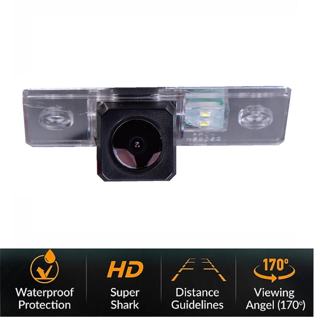 HD 720 Starlight камера заднего вида ночного видения для Skoda Fabia Passat B5 VW Tiguan Bora Santana Octavia II RS
