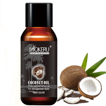 

Nourishing Smoothing Skin Care Hair Repairing Coconut Oil Dry Damaged Growth Treatment Prevent Loss Organic Salon Moisturizing