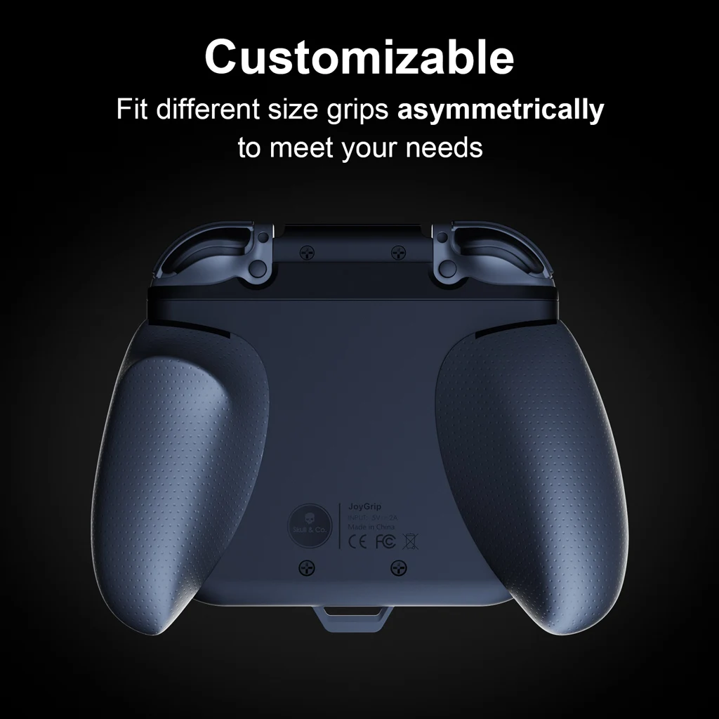 Carregador de Suporte de Alça de Carregamento para Nintendo Switch e Interruptor Skull Joygrip Joycon Oled Joy-con Controlador & Co. - Image 5