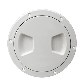 

Screw Out Inspection Deck Plate Hatch Marine Boat Yacht Detachable Cover Abs-5 Inch