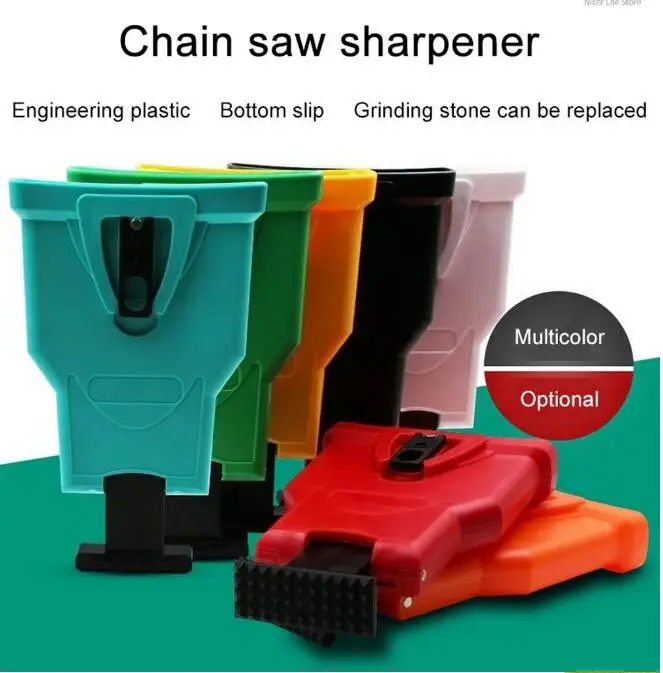 

Chainsaw Teeth Sharpener Portable Sharpen Chain Saw Bar-Mount Fast Grinding Sharpening Chainsaw Chain Woodworking Tools