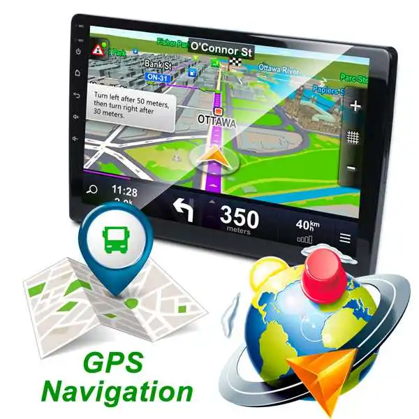 

2 Din 9 Inch Android 8.1 Universal Car Radio Double Din Stereo Gps Navigation In Dash Video Wifi Usb Bluetooth Car Radio Multi