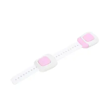 

Multifunctional Children's Safety Lock Double Button Drawer Door Lock Kids Safety Care Plastic Strap For Cabinet Cupboard