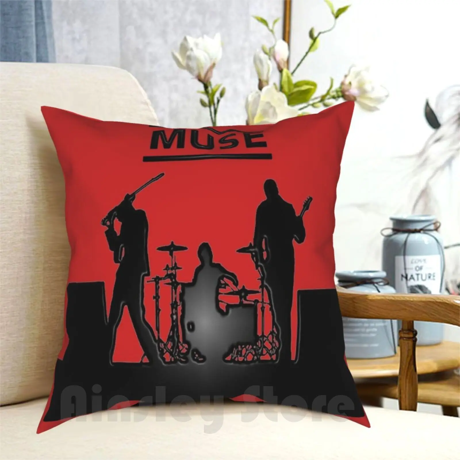 Best Of The дизайн Muse группа подушка чехол с принтом домашняя мягкая группы логотипы
