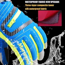 Лыжные варежки регулируемые противоскользящие перчатки Открытый Лыжный Велоспорт снегоход Альпинизм теплое оборудование водонепроницаемые перчатки для катания на коньках