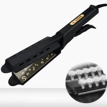 

Hair Straightener Four-gear temperature adjustment Ceramic Tourmaline Ionic Flat Iron Curling iron Hair curler For Women hair