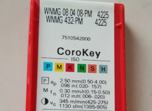 10 шт. твердосплавная вставка WNMG 080408-PM 4225