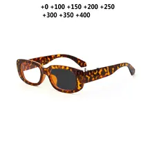 Сексуальные женские леопардовые солнцезащитные фотохромные очки для чтения женские дальнозорные очки оправа Пресбиопия высокое качество Анти-усталость NX
