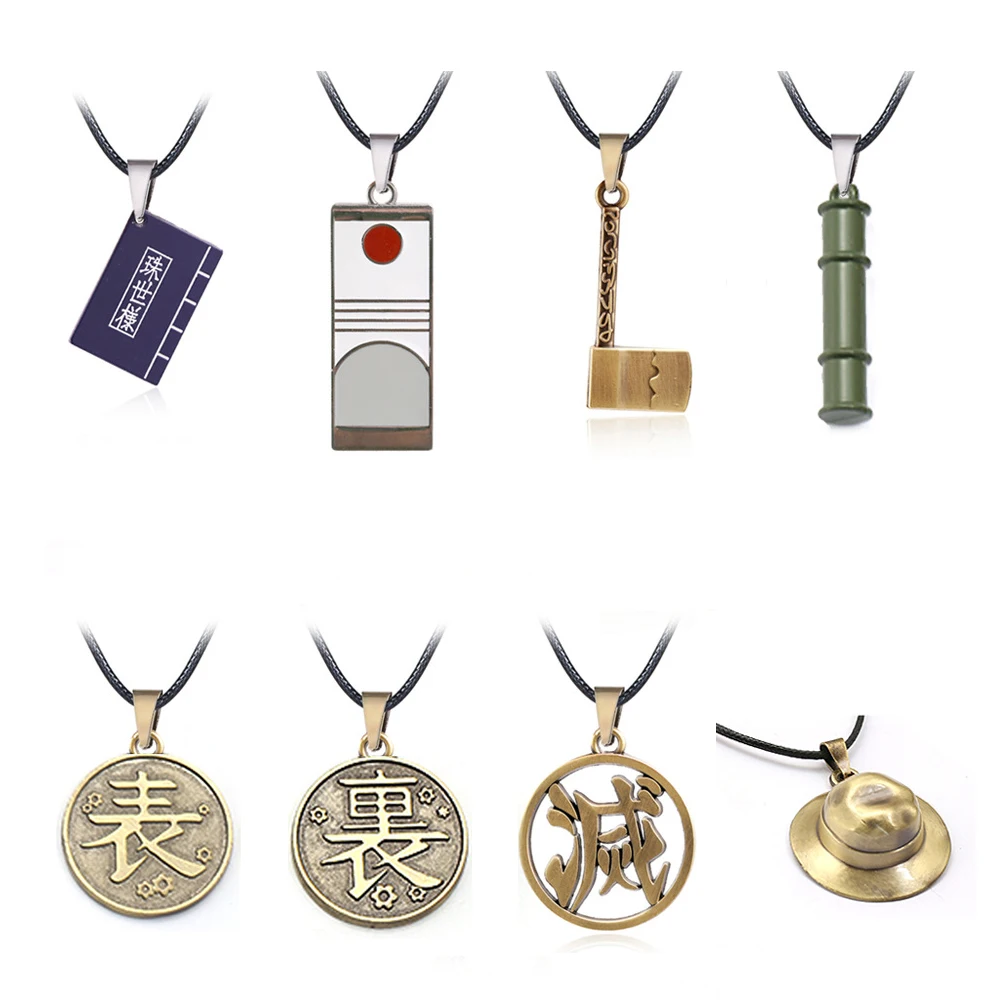 

Anime Demon Slayer Necklace Kamado Tanjirou Cosplay Props Kimetsu no Yaiba Men Women Pendant Chain Cosplay Accessories Gift