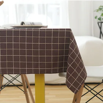 

Linen Jacquard with pillowcaseTablecloth Dining Table Cloth Clothes Cloths Desk Cover Rectangular for Table Decoration Manteles