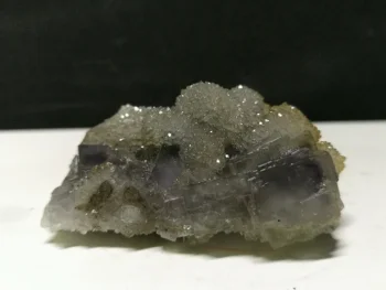 

47.8gNatural fluorite mineral crystal, crystal cluster quartz mineral specimen, quartz crystal.