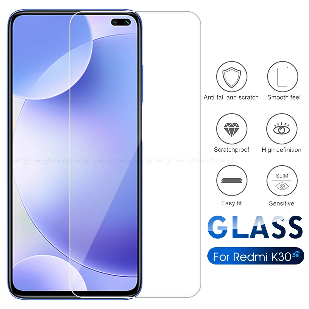 

Screen Protector Tempered Glass For Xiaomi Redmi Note 8 7 6 5 Pro K30 Protective Film For Redmi 8 7 6 Pro Note 8 Pro Glass Film