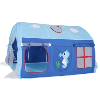 

Play Tent Toy Portable Foldable Teepee Ball Pool Pit Indoor Outdoor Simulation House Tent Gifts Toys for Kids Children