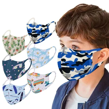 

Pollution Cover Face Masks Children Kids Washable Face Cover Outdoor Protection Toddler Reusable Mask Cycling Running Mask