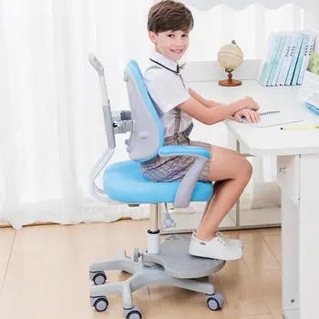 

Children's Writing Chair Primary School Students'learning Chair Computer Chair Household Adjustable Lifting And Sitting Posture