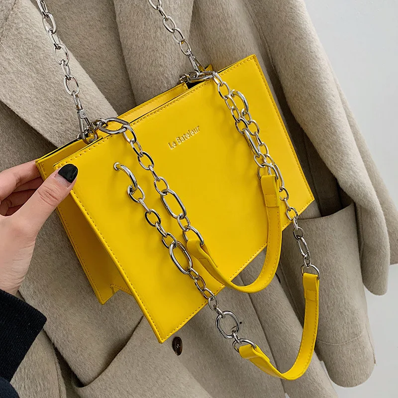 

Bag Women's Large Shoulder Bag 2019 New Style Simple Fashion Chain Shoulder Bag Women's Versatile INS Tote Bag