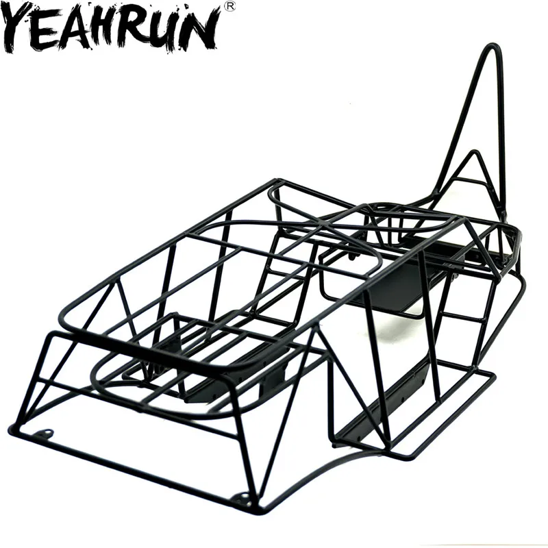 

YEAHRUN Steel Frame Body Roll Cage For Wraith 90018 1/10 RC Crawler RC Car