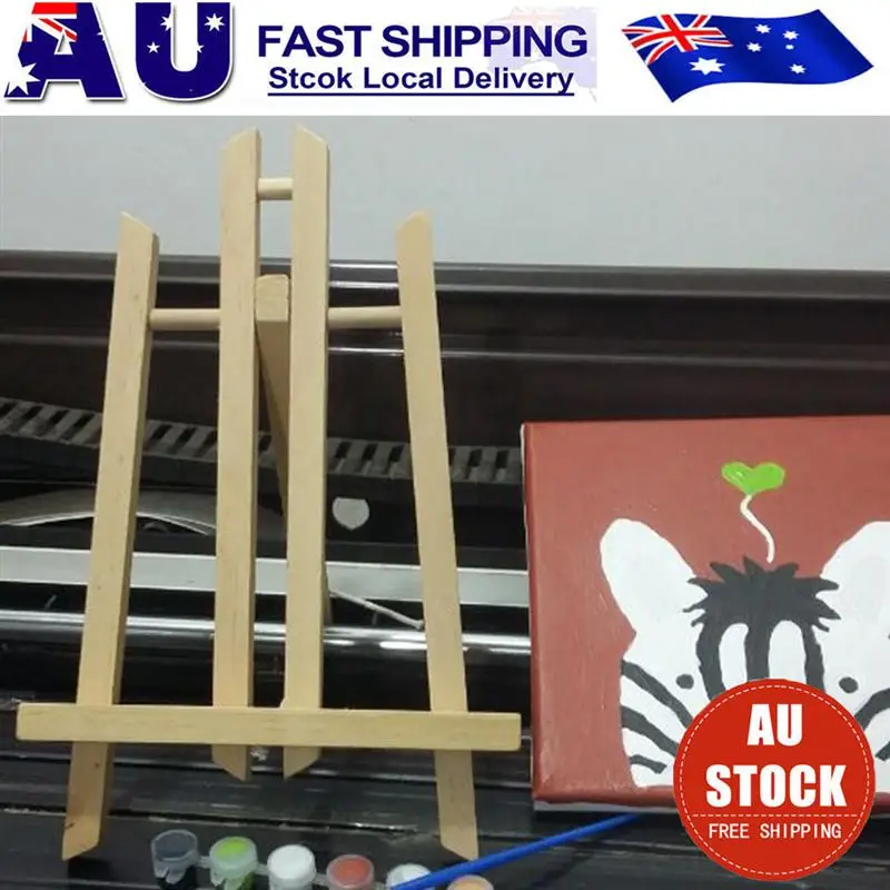 

40cm Mini Natural Color Wood Display Easel for Painting Drawing Artist Craft