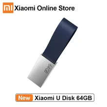 Xiaomi mi U диск 64GB USB3.0 Memory Stick металлические флеш-накопители PC ноутбук высокоскоростной Транс mi ssion Дизайн Металлический корпус U диск 64GB