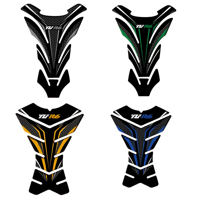 3D защитный чехол для бака мотоцикла Yamaha R6 YZF-R6 наклейки на бак | Автомобили и