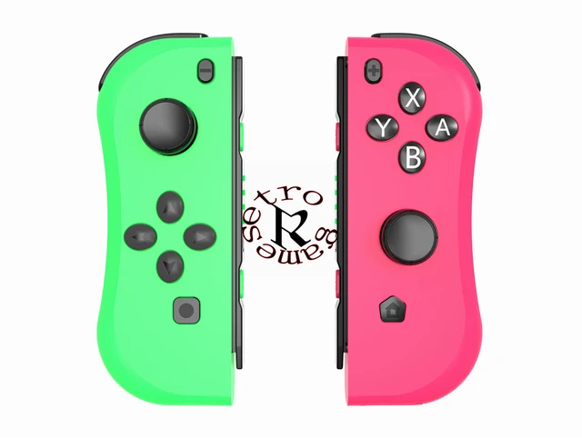 Manettes de jeu sans fil Bluetooth pour console Nintendo Switch, manette de  jeu, 14 couleurs, rouge, bleu, NS (L/R), R25 - AliExpress