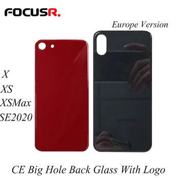 

CE Europe Version Big Hole Battery Rear Case Battery Back Shell Cover Cases Back For iPhone SE 2020 X XS MAX Rear Door Housing