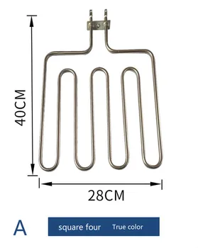 

1pc stainless steel heating element for Sauna stove electric heater bathroom oven u shaped tubular heater 2/3KW