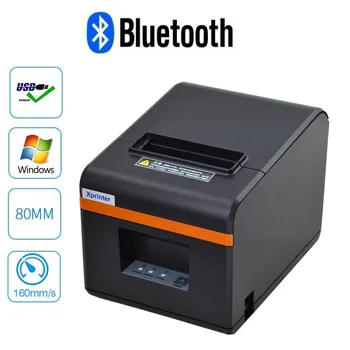 

Xprinter thermal pos barcode receipt ticket printer 80mm bluetooth kitchen printers impresora termica with logo trademark print