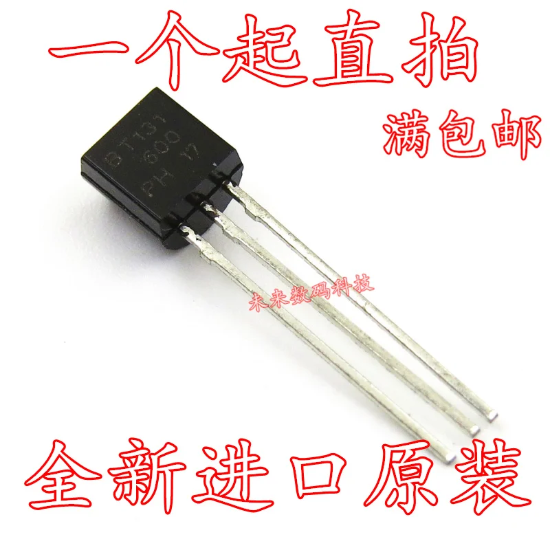 10 шт./лот BT131-600 TO-92 600 V/1A 10 шт./лот