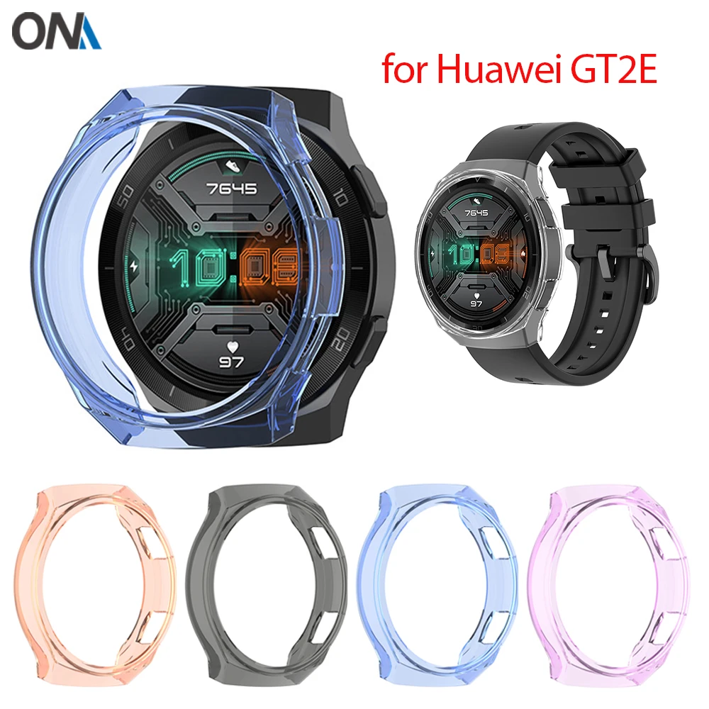 Защитный чехол для Huawei Watch GT 2e GT2E высококачественный тонкий бампер из ТПУ смарт