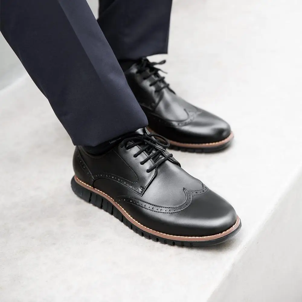 Xiaomi qimian Man woman lightweight sports derby shoes Lightweight high elastic rubber sole leather