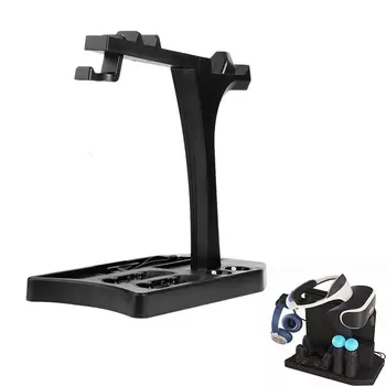 

Multifunction Joystick Charging Display Stand for PSVR PS4 Pro Slim Cooling Fan Vertical Bracket Holder Charger HUB