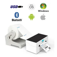 

ZJ9220 Shipping Label Express Waybill Product Barcode QR Code Sticker Width 40-110mm USB Bluetooth 4-inch Thermal Printer
