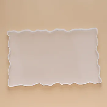 

Big Rectangle Plate Resin Mold Oversized Fruit Disc Tray Resin Mold Transparent Flexible Silicone Molds Art Craft Jewelry tools