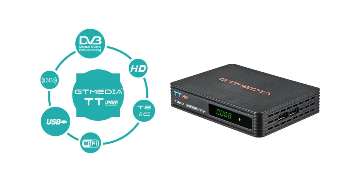 Цифровой спутниковый DVB-t2 USB ТВ Тиковый тюнер с антенной пульт дистанционного ТВ приемник для DVB-T2/DVB-C USB ТВ-палка DVBT2 TT Pro декодер