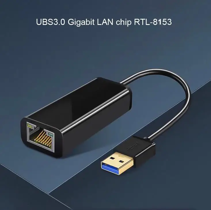 Usb кабель конвертер проводной интерфейс сетевой карты внешний подключен к RTL8153 lan