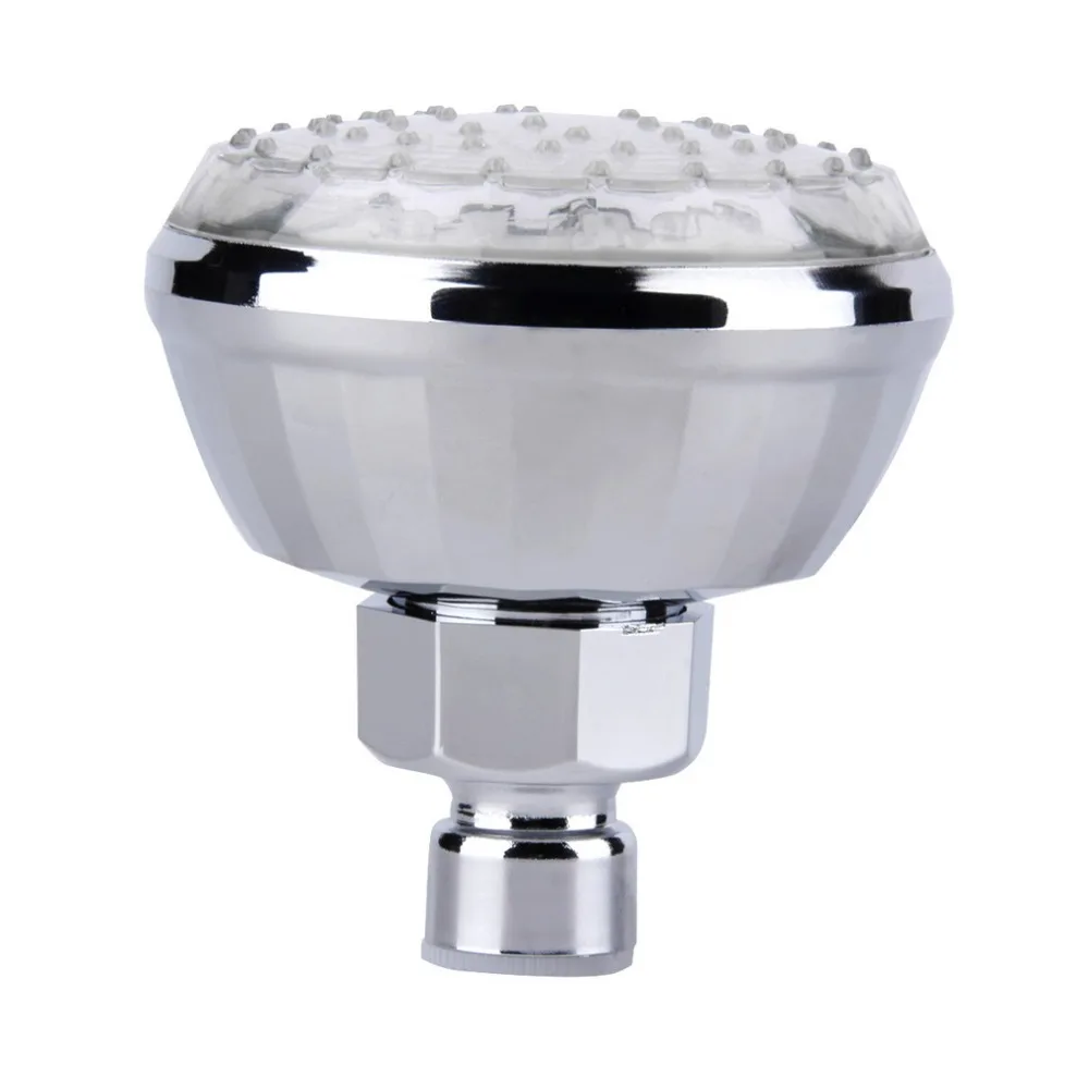 

Hot Worldwide LED Light 7 Color Changing Water Glow Shower Head Bathroom Home