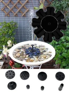 

Bird Bath Fountain Solar Fontein Fountain Solar Powered Floating Water Sprinkler Head Solaire Fontaine Pool Garden Aquarium #T1G