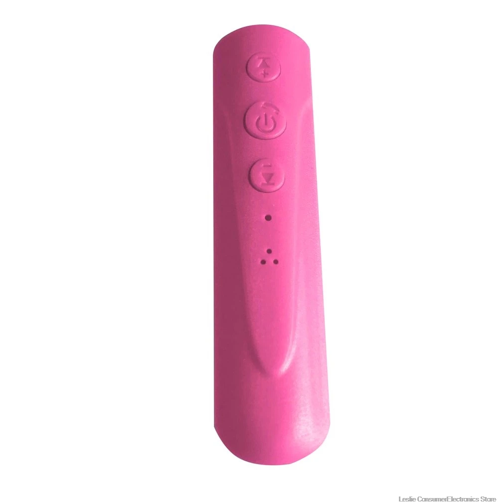Pink Hands-Free беспроводной Bluetooth 4,2 3,5 мм вспомогательный аудиоресивер адаптер музыкальный приемник MP3-плеер автомобильный bluetooth-комплект - Цвет: Pink