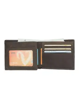 

Vintage Handmade Men Genuine Leather Wallets Large Bifold with RFID Blocking