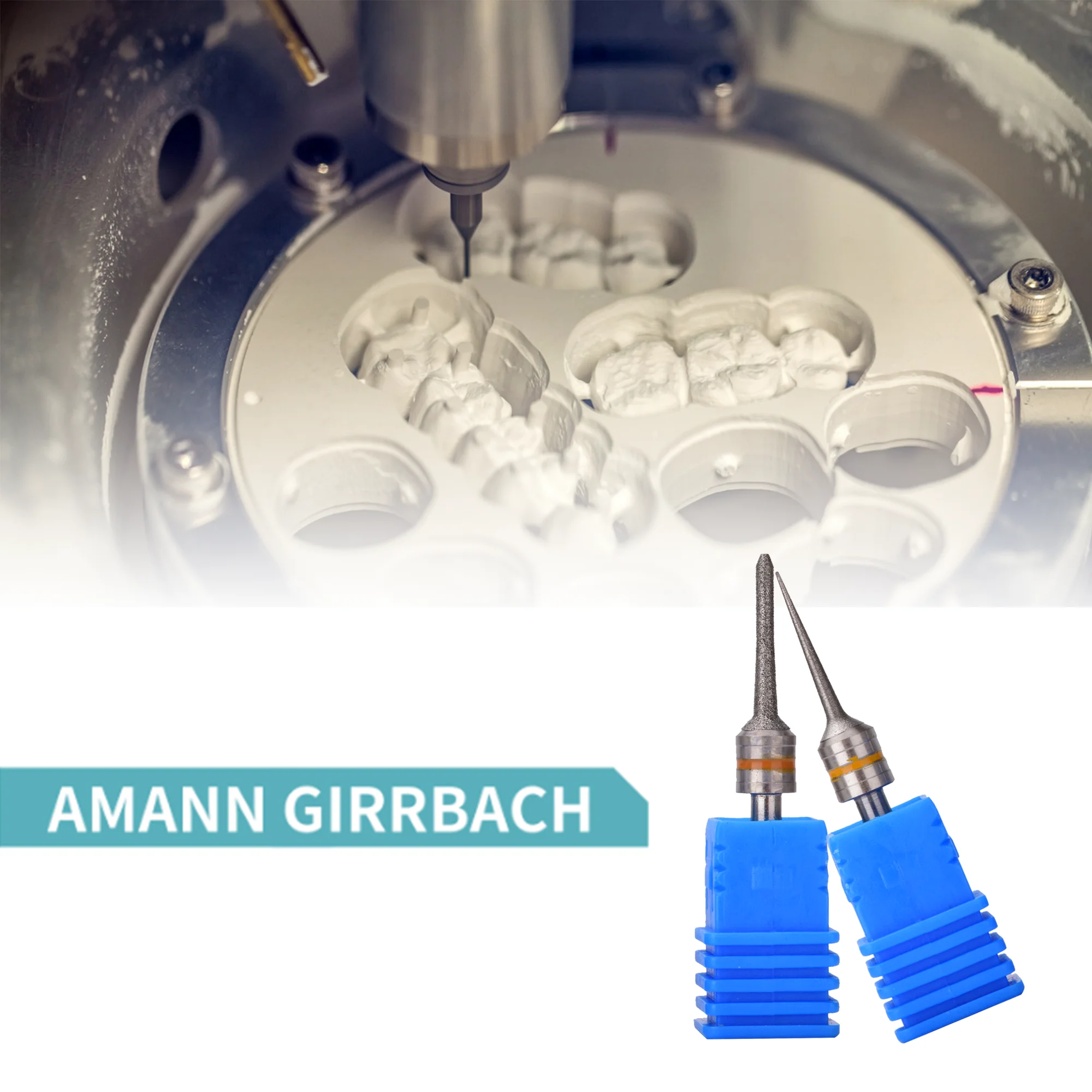 UCHEER 1 шт./компл. Amann Girrbach/Cerec MCXL фрезерный Бур для Стекло Керамика s/дисиликат лития/Гибридный Керамика наждачной бумагой